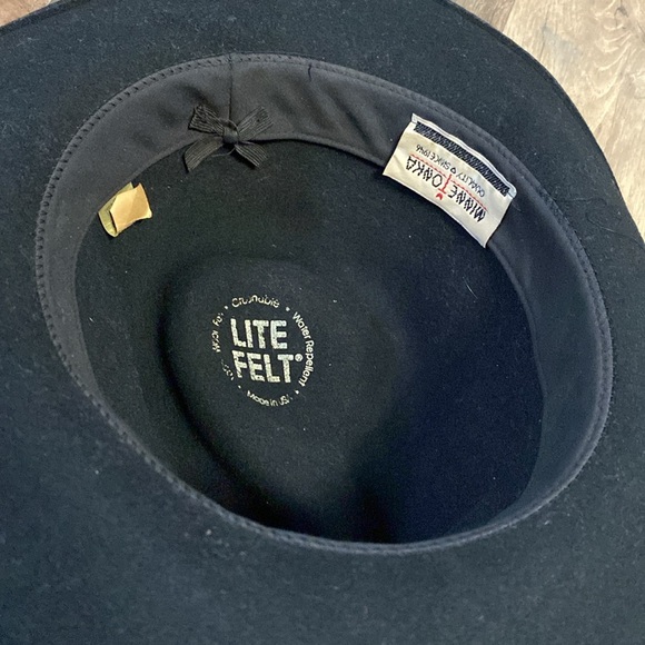 Minnetonka Lite Felt, 100% wool, crushable vintage hat - Picture 6 of 10